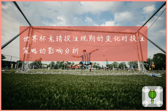 世界杯竞猜投注规则的变化对投注策略的影响分析